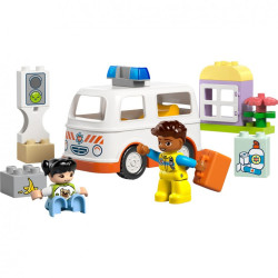 LEGO Duplo Ambulancia y Conductor - 10447