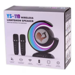 Altavoz Bluetooth Karaoke Portatil Luz Led YS-110