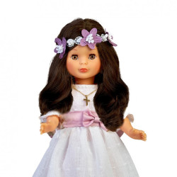 Nancy Colección Comunión Corona de Flores Morena