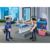 Playmobil 71733 Action Heroes Starter Pack Sala de Policía