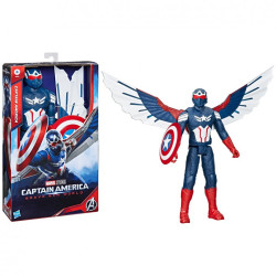 Figura Deluxe Capitan America Titan Hero