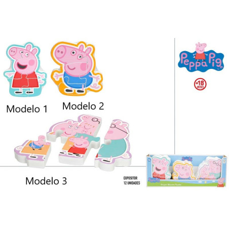 Puzzle Madera Peppa Pig