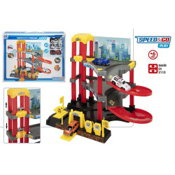 Parking Infantil 3 Niveles Y 3 Coches Cb Toys