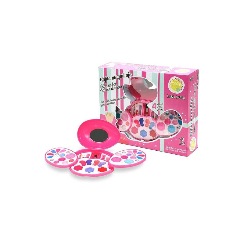 Estuche De Maquillaje De 4 Pisos