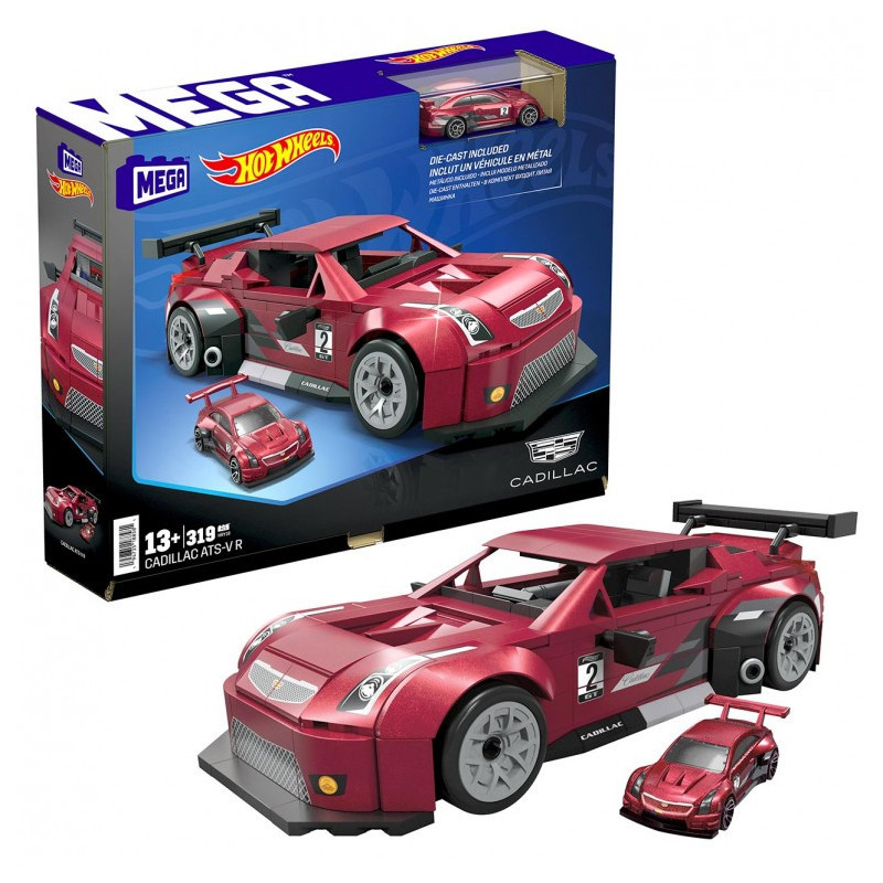 MEGA Construx Coche Cadillac ATS-VR Hot Wheels