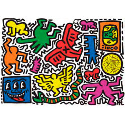 Puzzle Clementoni Keith Haring 1000 Piezas