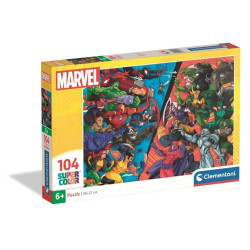 Clementoni - Puzzle Marvel 104 pcs