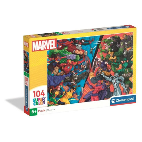Clementoni - Puzzle Marvel 104 pcs