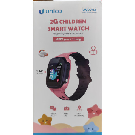 Reloj Inteligente Infantil 2G Rosa