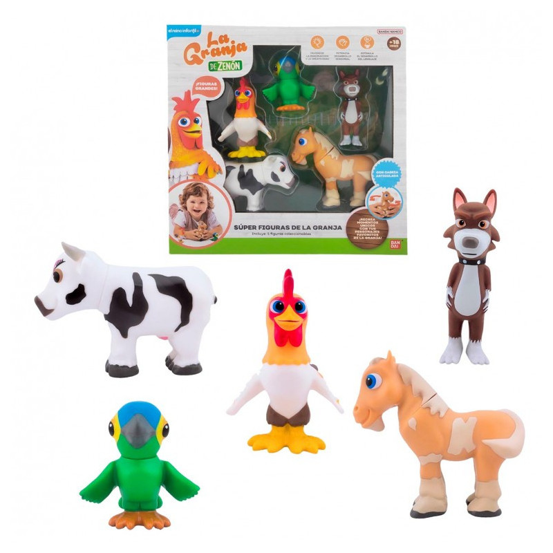 La granja de Zenón - Pack 5 superfiguras