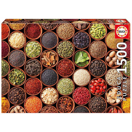Puzzle Especias y Condimentos 1500 pcs