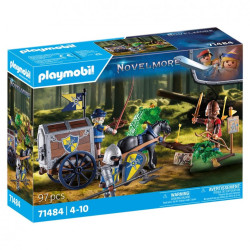 Playmobil 71484 Convoy De Novelmore Con Bandido