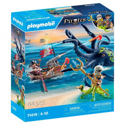 Playmobil 7149 Batalla Con Pulpo Gigante