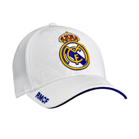 Gorra Oficial Real Madrid Cf Soccer Blanco Adulto