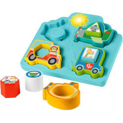 Puzzle de Vehículos Juguete con Formas y Sonidos Fisher-Price