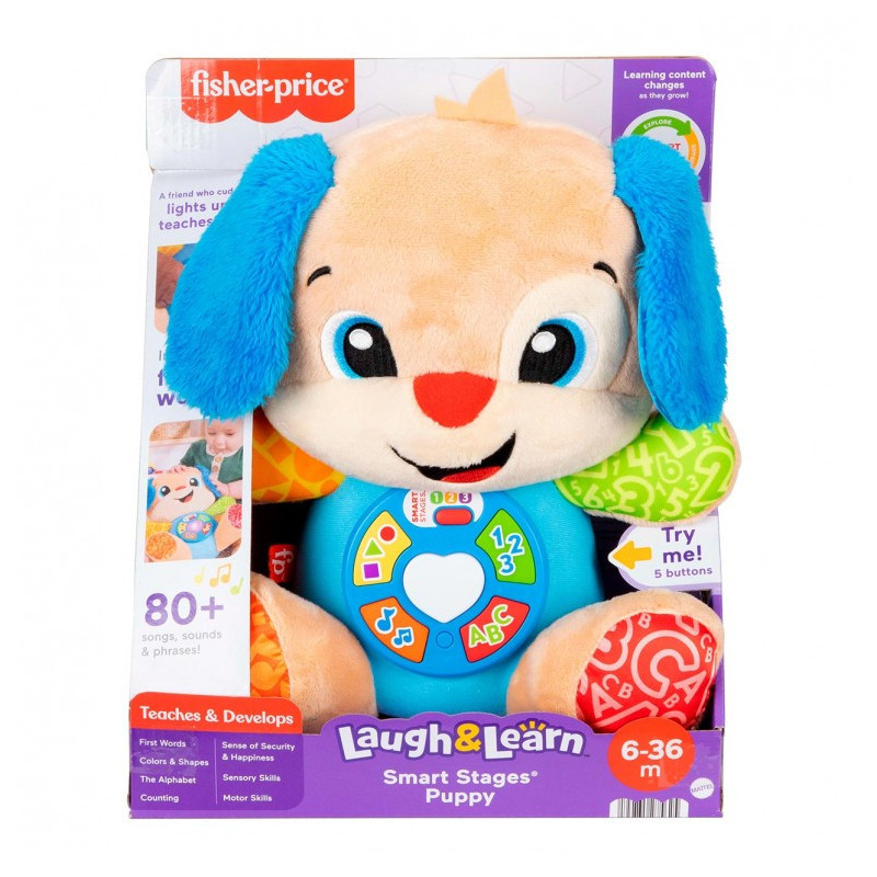 Fisher-Price Ríe y Aprende Perrito Peluche