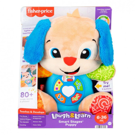 Fisher-Price Ríe y Aprende Perrito Peluche