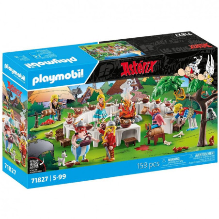 Playmobil 71827 Astérix: El Banquete de la Aldea