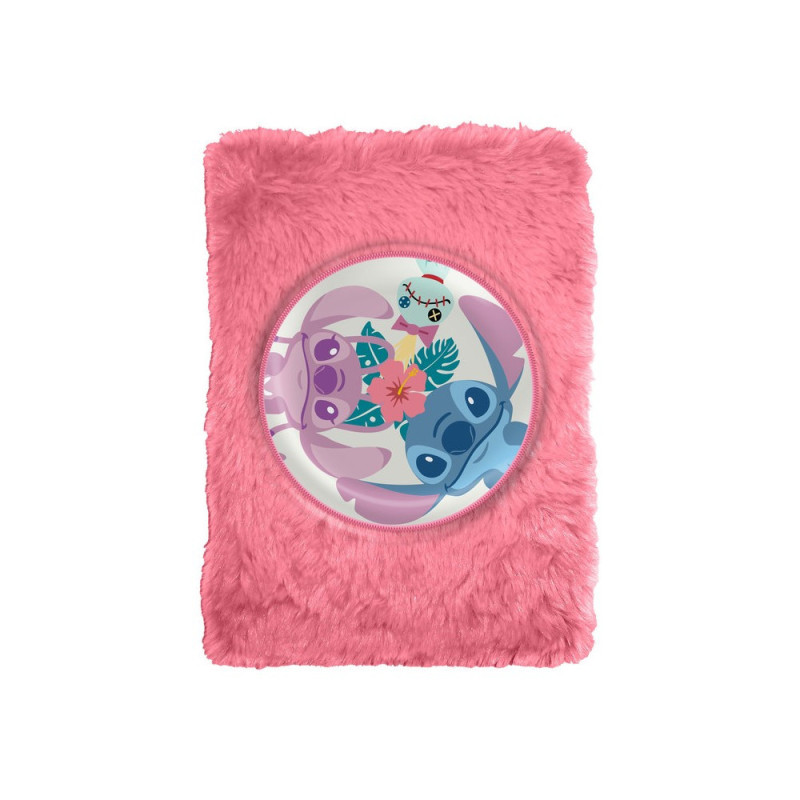 Cuaderno peluche A5 Stitch Disney