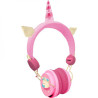 Cascos Auriculares Infantil Unicornio Rosa