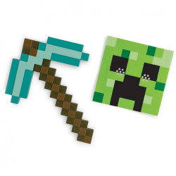 Mascara + Pico Minecraft de Jakks pacific