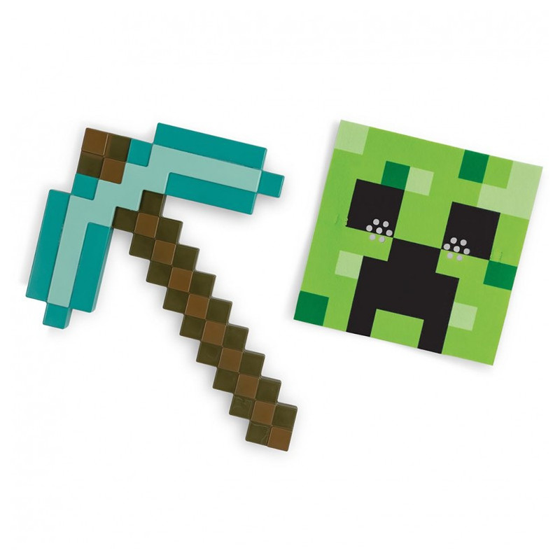 Mascara + Pico Minecraft de Jakks pacific