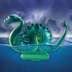 PLAYMOBIL Héroes Vikingos con Monstruo Marino - 71830