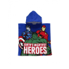 Poncho Toalla Superheroes 55 x 110 cm