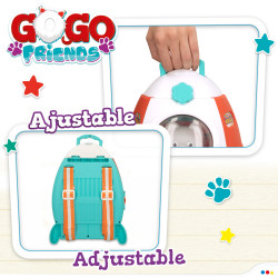 Gogo Friends Set Cuidados Mascota en Mochila Cohete