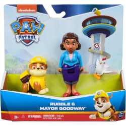 Blister 2 figuras Hero Pup Patrulla Canina Paw Patrol Surtido