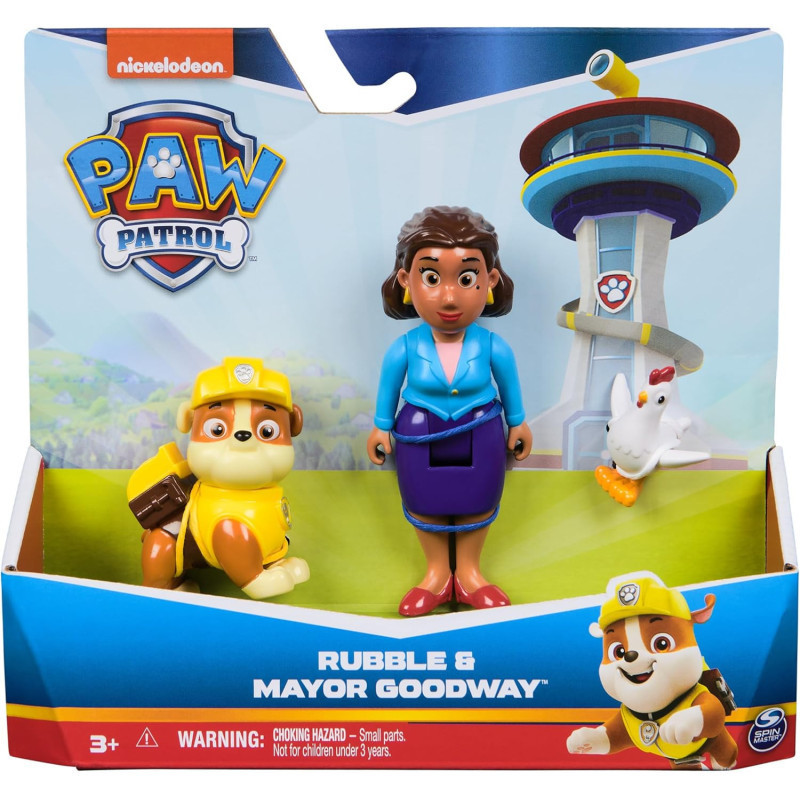 Blister 2 figuras Hero Pup Patrulla Canina Paw Patrol Surtido