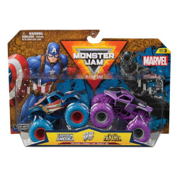 Monster Jam Surtido Pack 2 Marvel 1:64