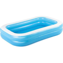 Piscina Infantil Hinchable Rectangular Azul 267x175x51 cm