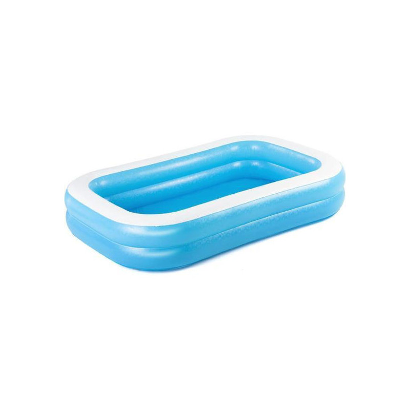 Piscina Infantil Hinchable Rectangular Azul 267x175x51 cm