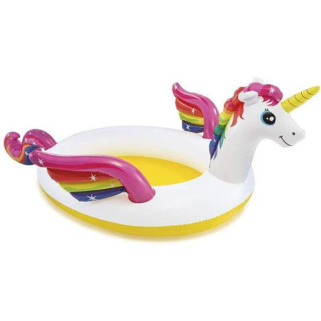 Piscina Hinchable Spray Unicornio 272x193x104