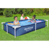 Piscina Desmontable Rectangular Bestway Steel Pro 221x150x43 Cm