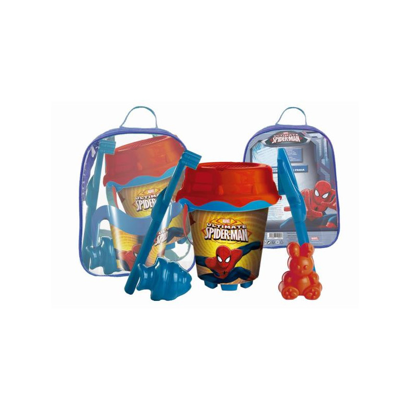 Set De Juguetes De Playa Spiderman (7 Pcs)