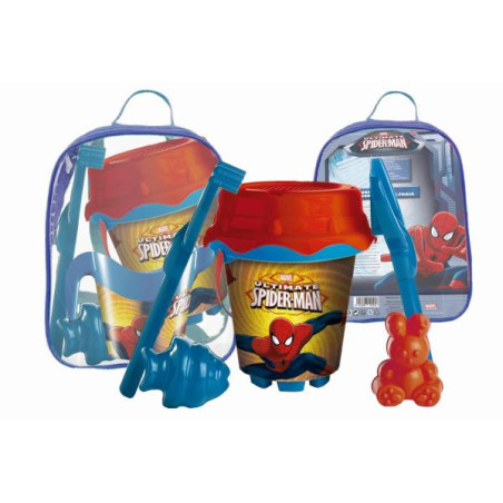 Set De Juguetes De Playa Spiderman (7 Pcs)