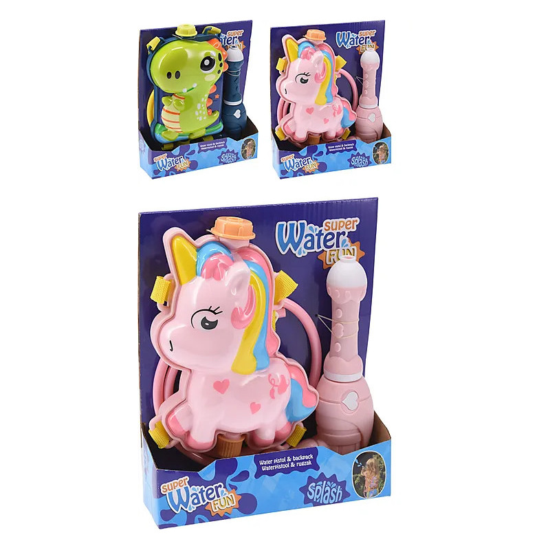 Pistola de Agua Unicornio-Dinosaurio