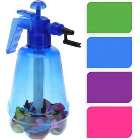 Botella Inflador con 100 Globos