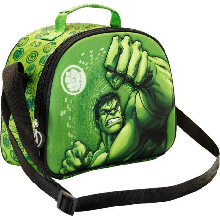 Bolsa Portamerienda 3D Hulk