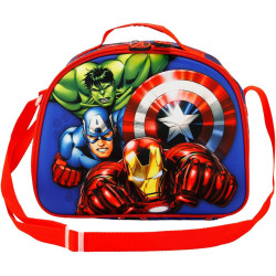 Bolsa Portamerienda 3D Avengers