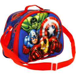 Bolsa Portamerienda 3D Avengers