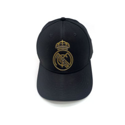 Gorra Oficial Real Madrid Cf Negra Niño