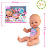 Nenuco Pop Muñeco con 2 Pañales Reutilizables y Accesorios