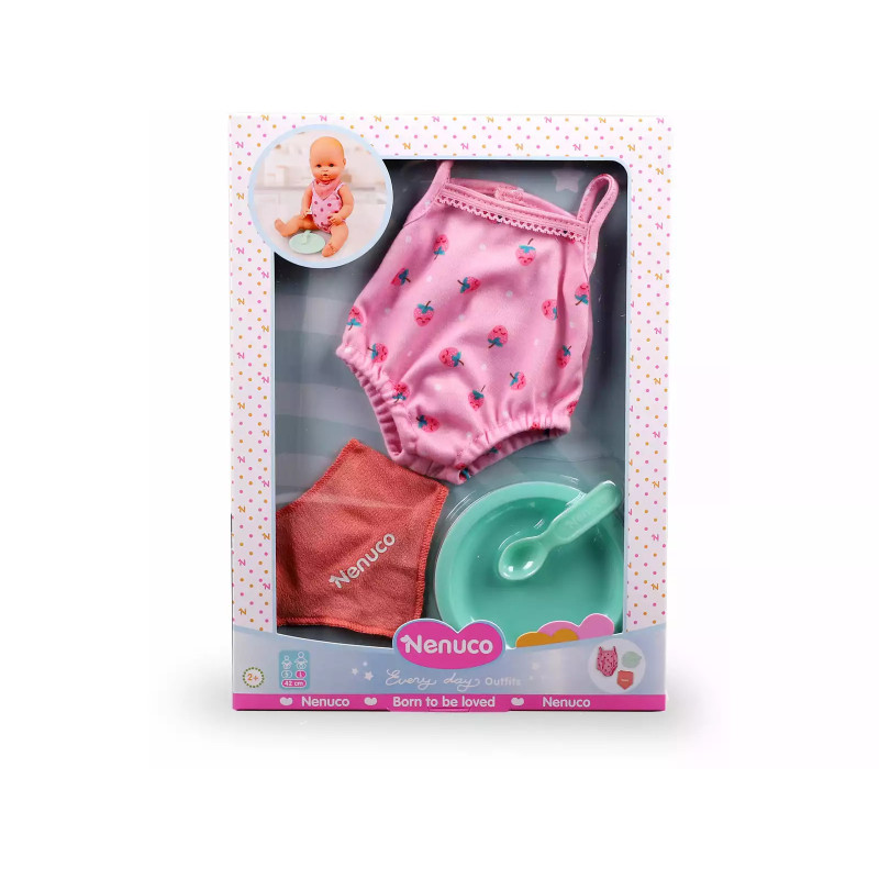 Nenuco Ropita de Diario Bañador con Accesorios