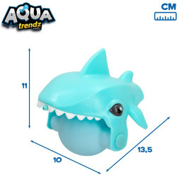 AquaTrendz- Tiburón Mascara de Buceo y Pistola de Agua