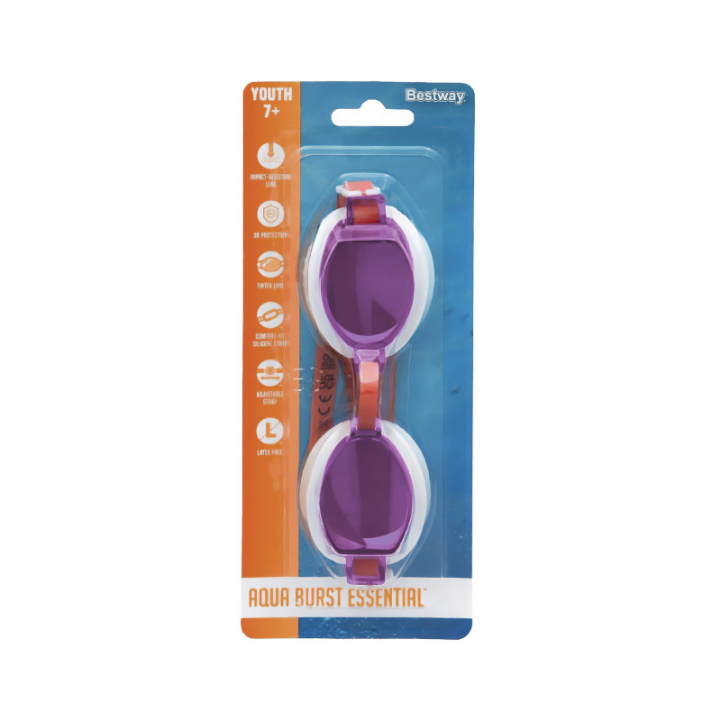 Bestway- Gafas de Natación Aqua Burst Essential