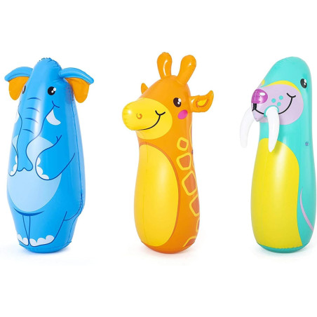 Bestway- Inflable Animal Bop Bags
