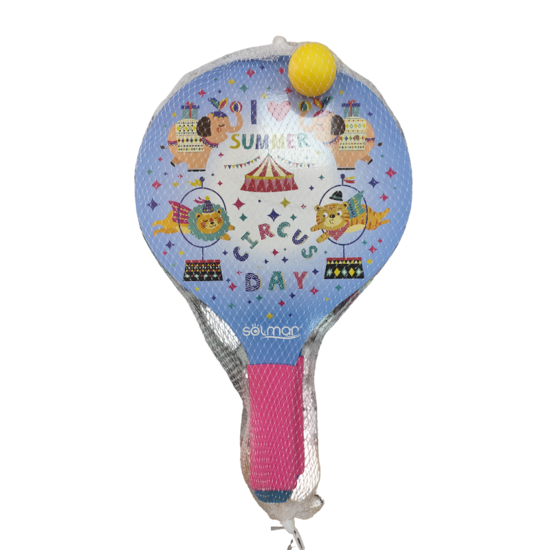 Set Raquetas de Playa Madera